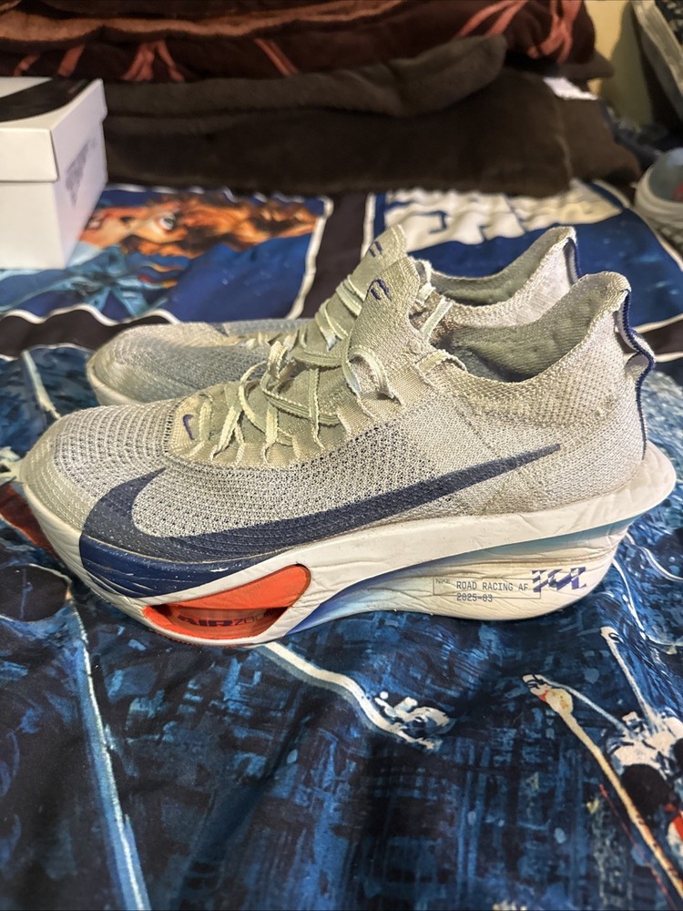 Nike Air Zoom Alphafly Next% 3 Grey Blue Void Size 10