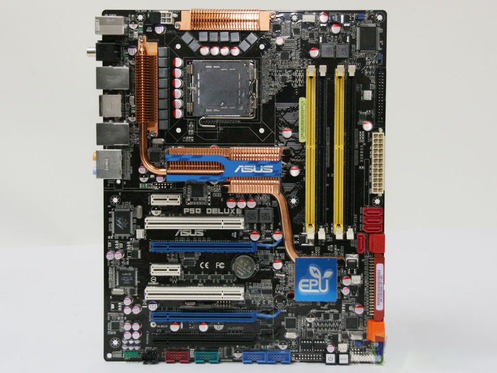 For ASUS P5Q DELUXE motherboard LGA775 P45 4*DDR2 16G ATX Tested oK
