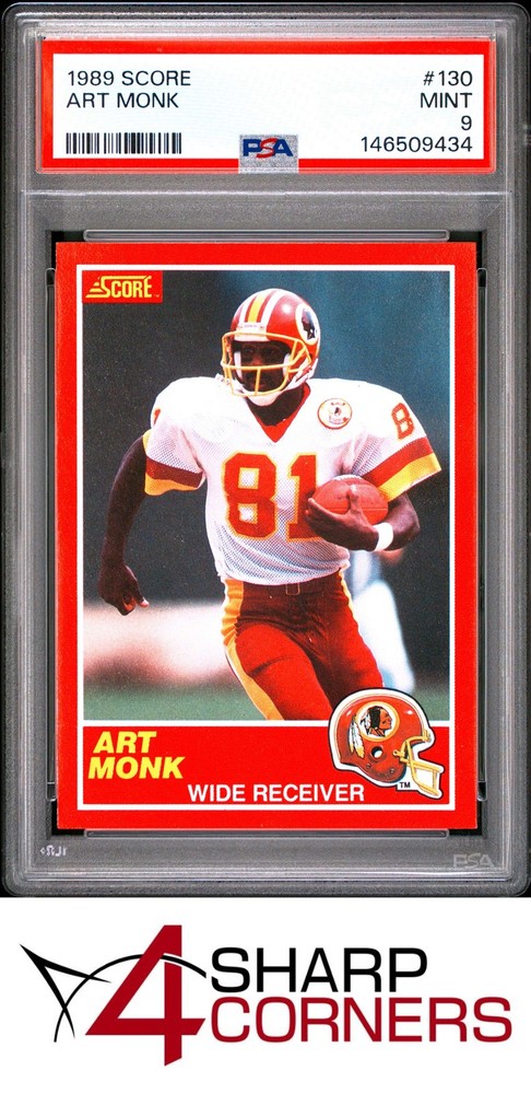 1989 Score #130 Art Monk Redskins Hof Psa 9Over 20 years of trusted service on eBay. Shop today!