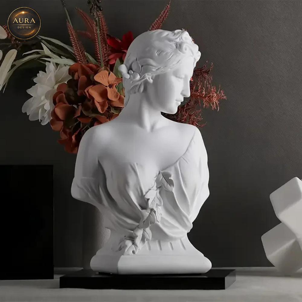 🏛 Modern Decorative Statue Greek Goddess Veno 29cm ✨ Collectible Ornament