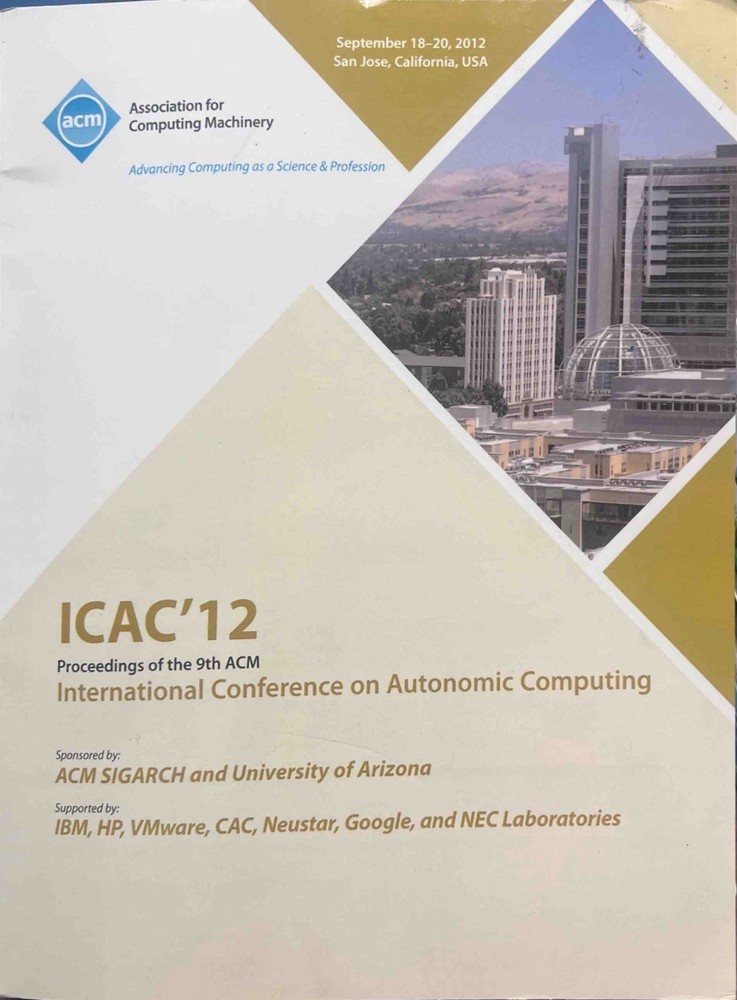 ICAC’ 12 Proceedings Of The 9th ACM Textbook Paperback