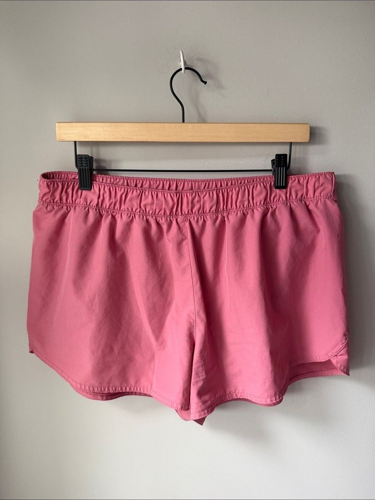 Old Navy Active StretchTech Pink Running Shorts Built In Brief Lined