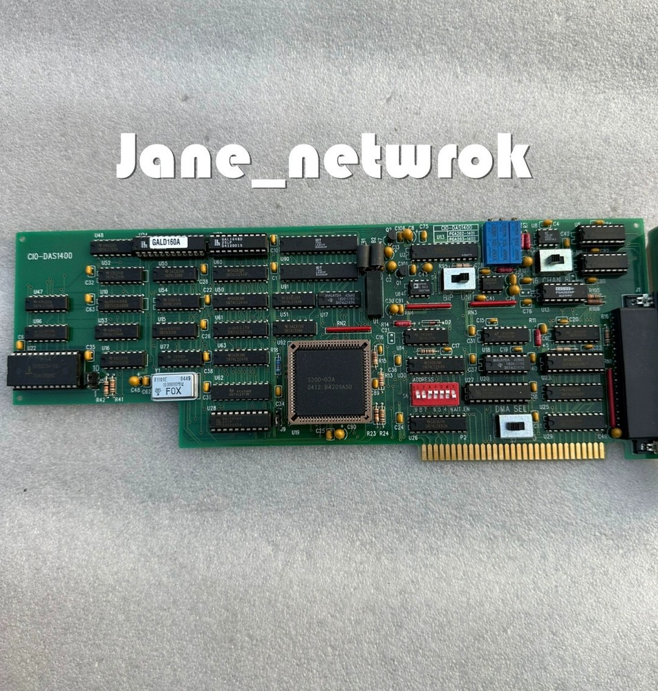 1PC USED ISA Data communication card CIO-DAS1400 via DHL or Fedex fast shipping