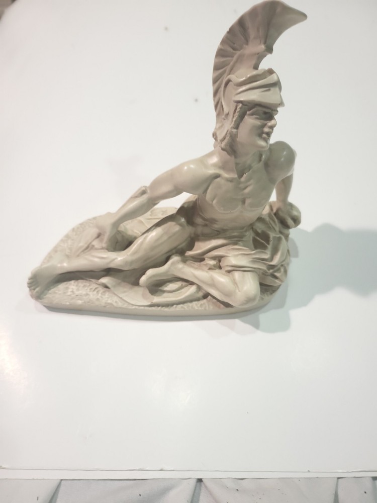 Achilles - Greek Hero, King of the Myrmidons, Death Scene - Alabaster-image