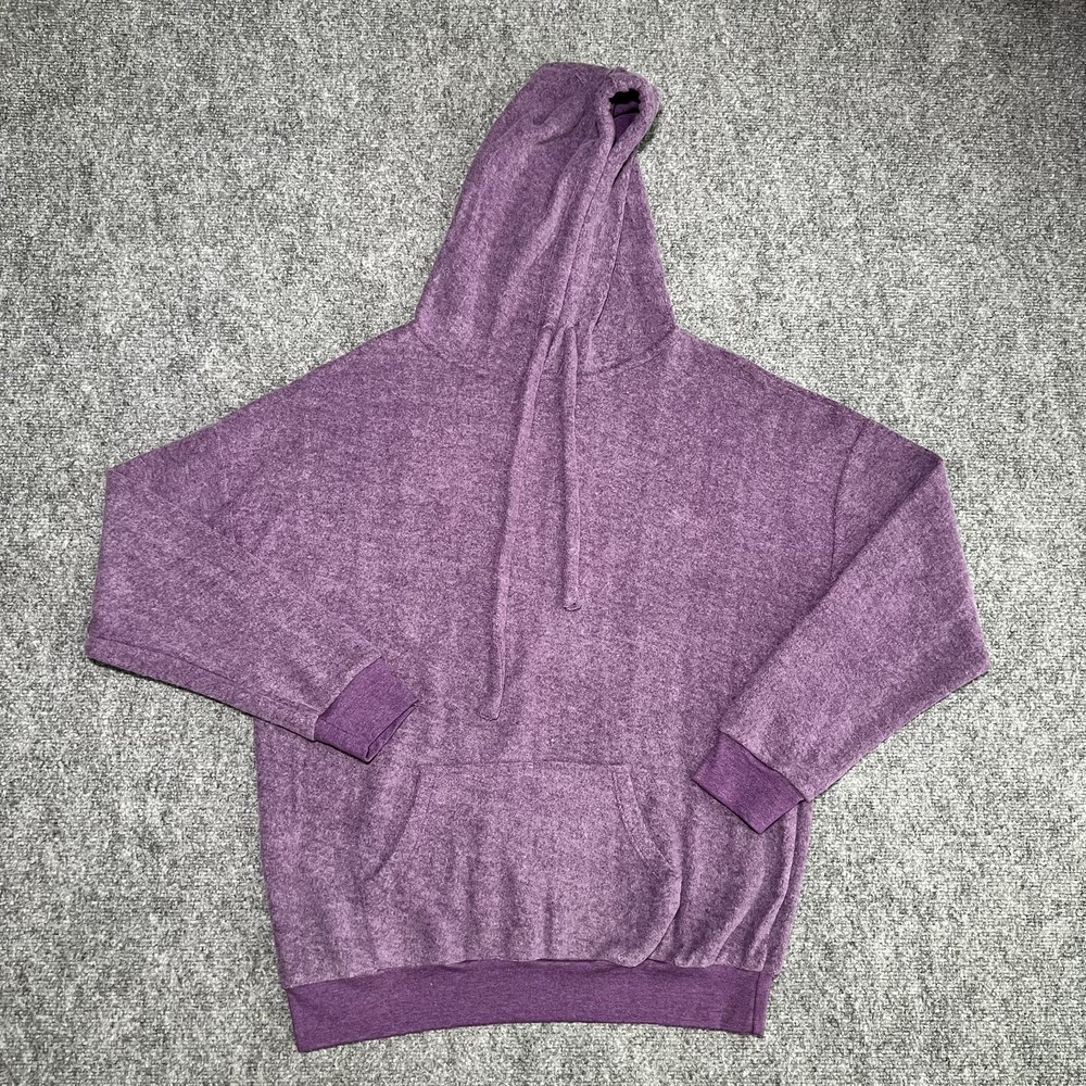 Soft Serve Cloud Cotton Hoodie Purple Medium Sweatshirt Hooded Cozy Soft Warm