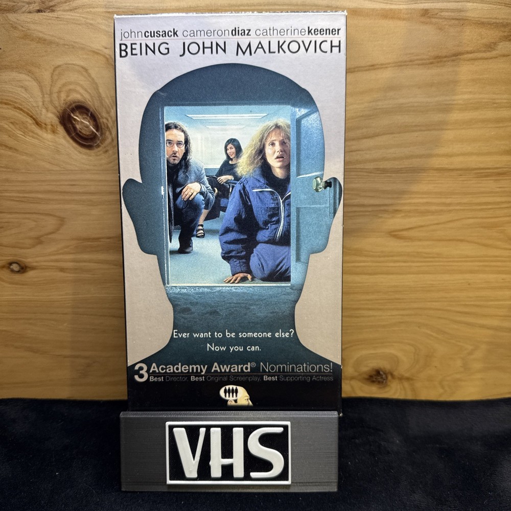 Being John Malkovich (VHS, 2000) * Buy 2 Get 1 Free - Bundle Shipping Discount