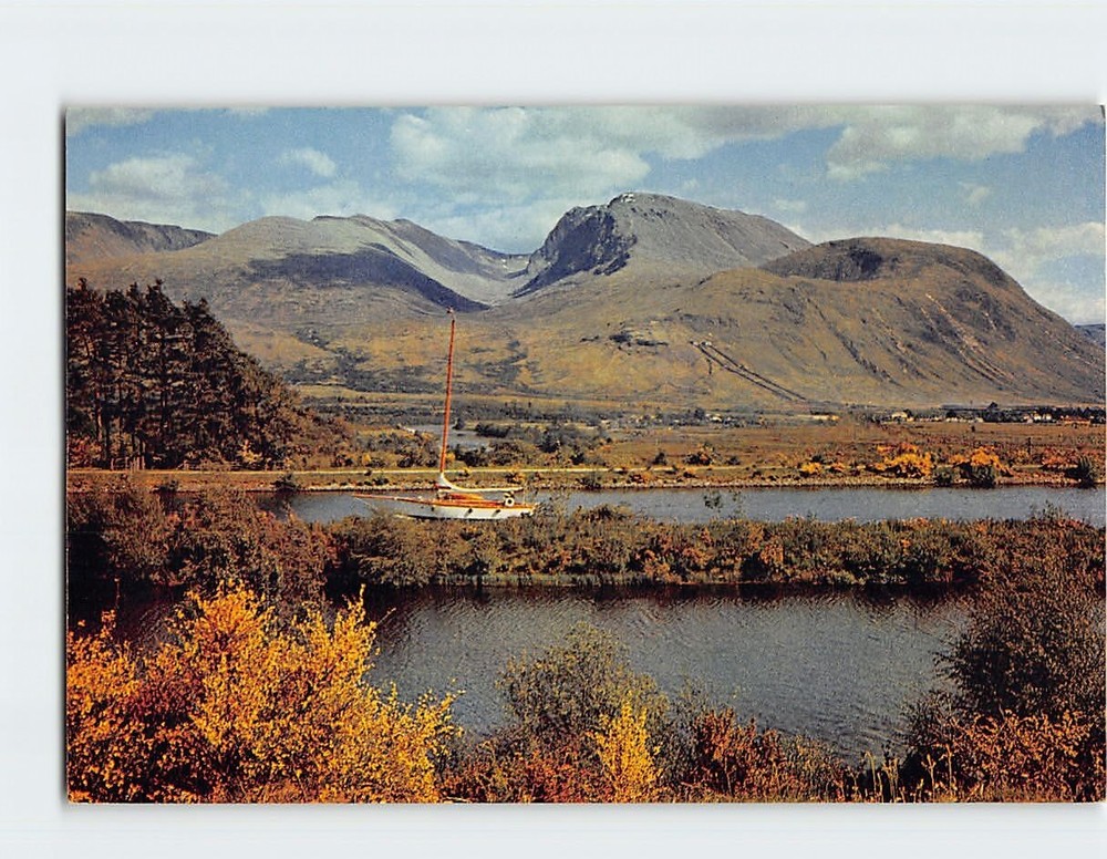 Postcard Ben Nevis from Banavie Near Fort William Scotland