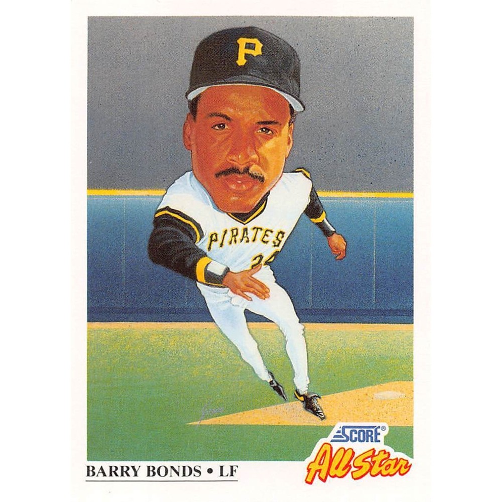 1991 Score #668 Barry Bonds