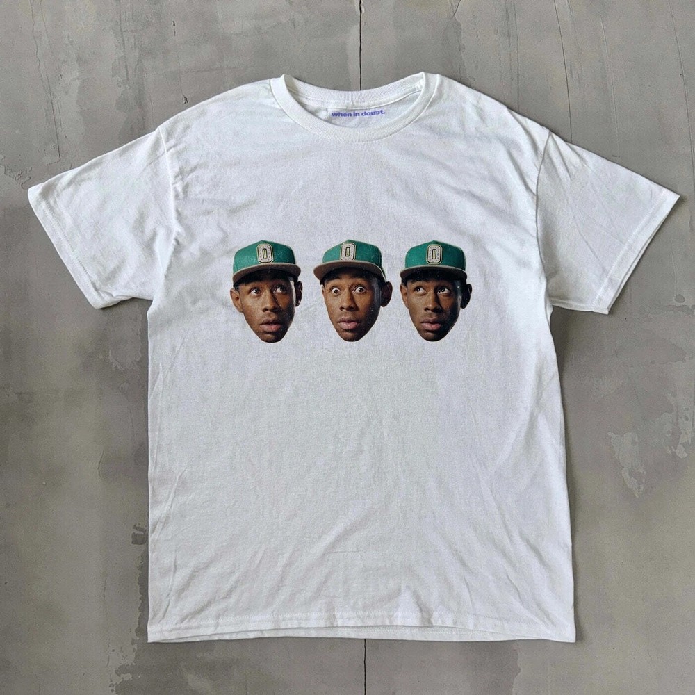 Tyler The Creator Retro White Unisex Short Sleeve Tee