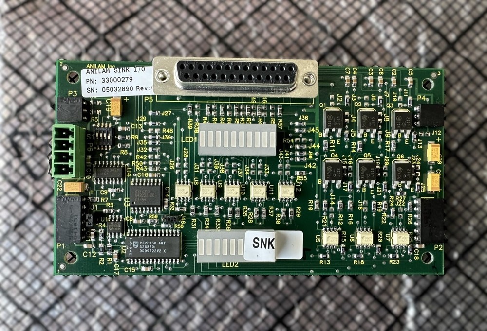 ANILAM CNC 33000279 SINK I/O Board, Rev C