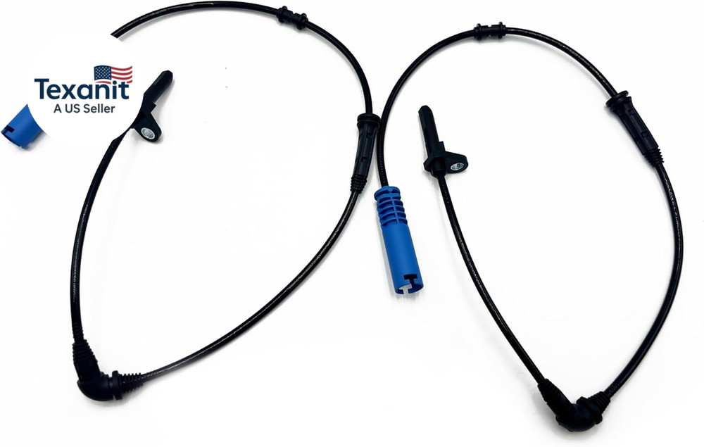 2Pcs Front Left and Right ABS Wheel Speed Sensor Compatible with MINI 2009 2010