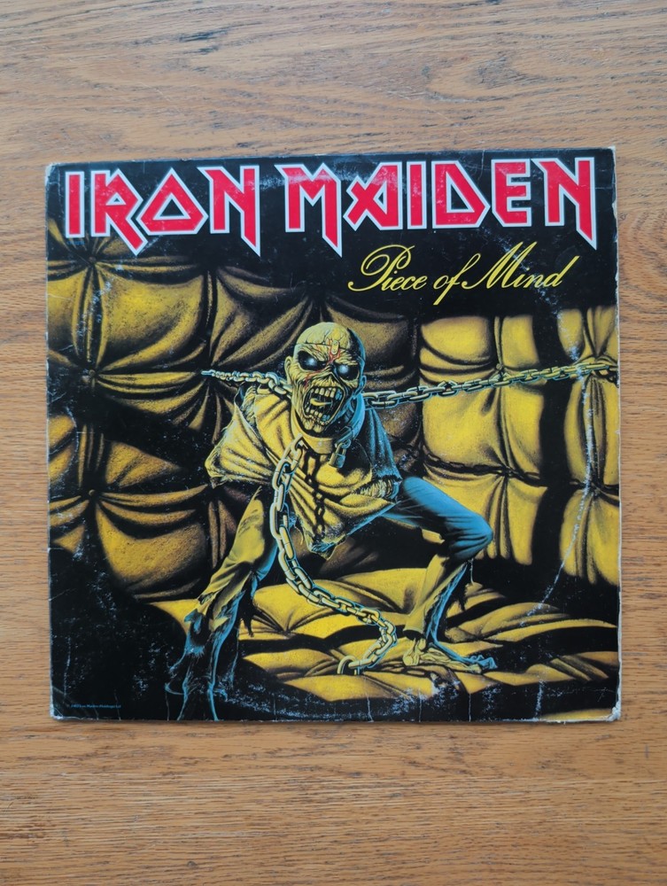 Iron Maiden Piece Of Mind Original Vinyl
