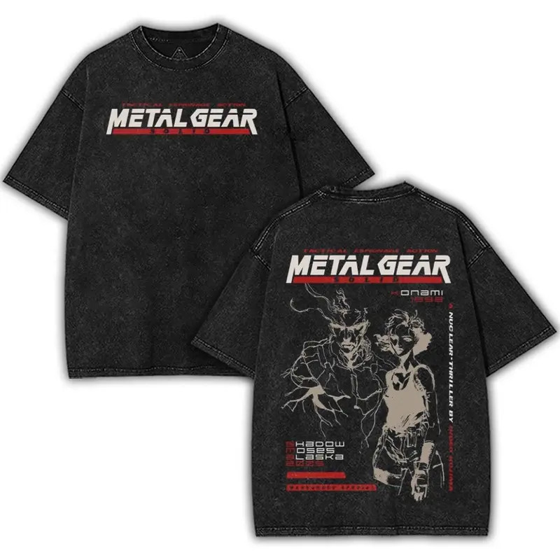 MGS1 Metal Gear Solid 4 solid Tshirt, Premium TShirt 