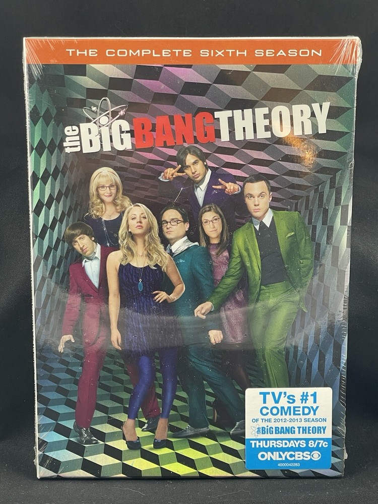The Big Bang Theory Season 6 DVD 2012 Brand New Sealed
