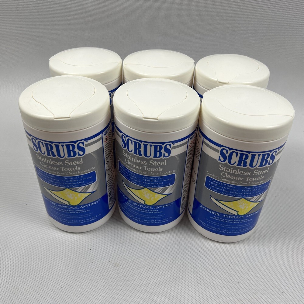 Scrubs 91930 Stainless Steel Cleaner Towel, 9.75 X 10.5