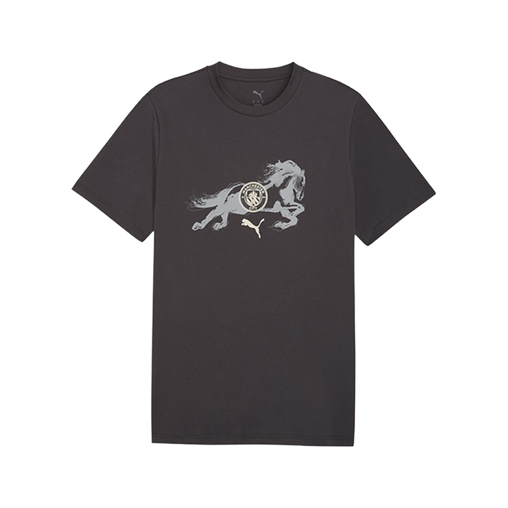 PUMA Manchester City X Year Of The Horse Graphic Crew Neck Short Sleeve T-Shirt