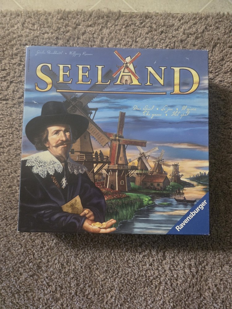 Ravensburger Seeland Strategy Board Game Complete Game 9+ 2+ Players