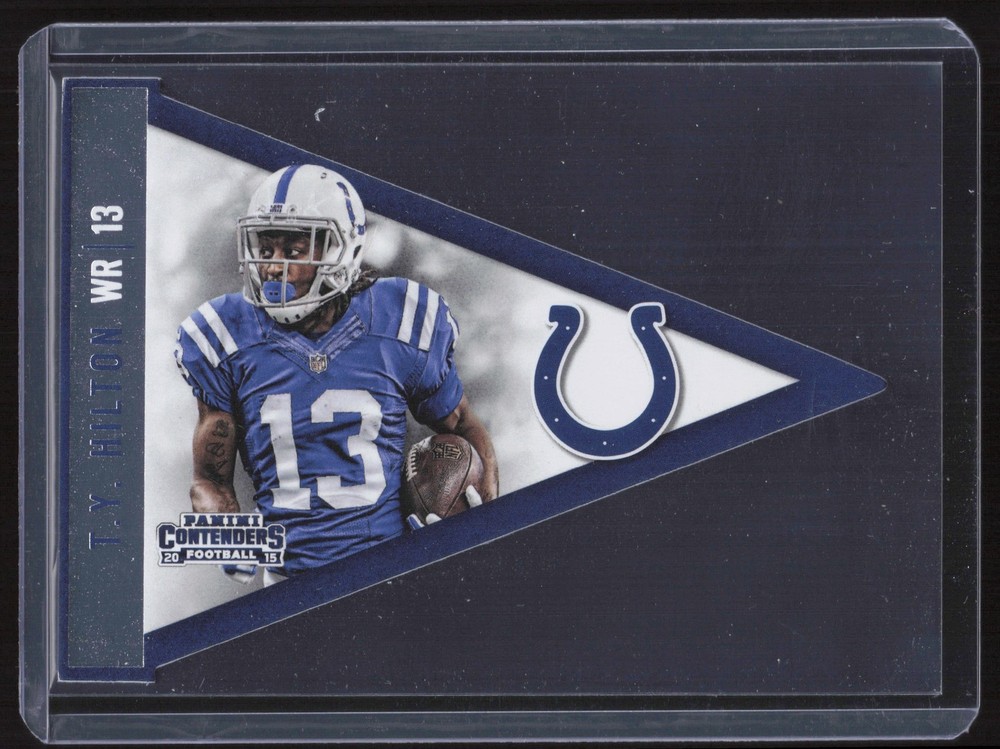2015 Panini Contenders #P25 T.Y. Hilton Pennants