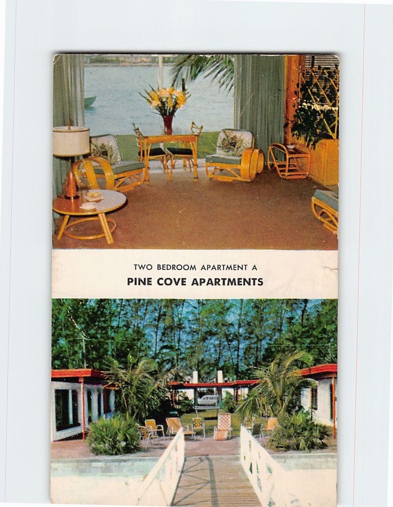 Postcard Two Bedroom Apartment At Pine Cove Apartments St Petersburg Florida