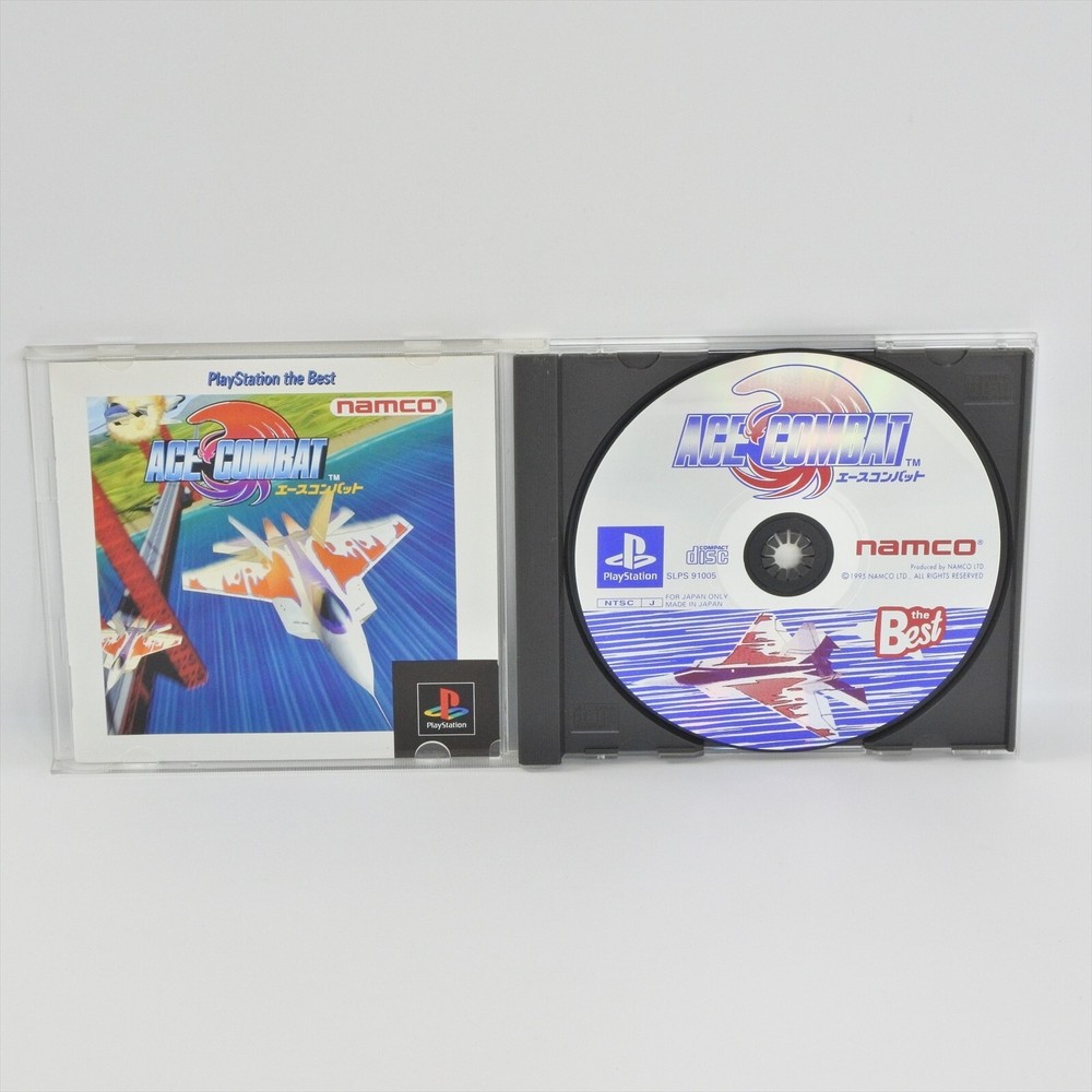 ACE COMBAT 1 the BEST PS1 Playstation For JP System p1-image