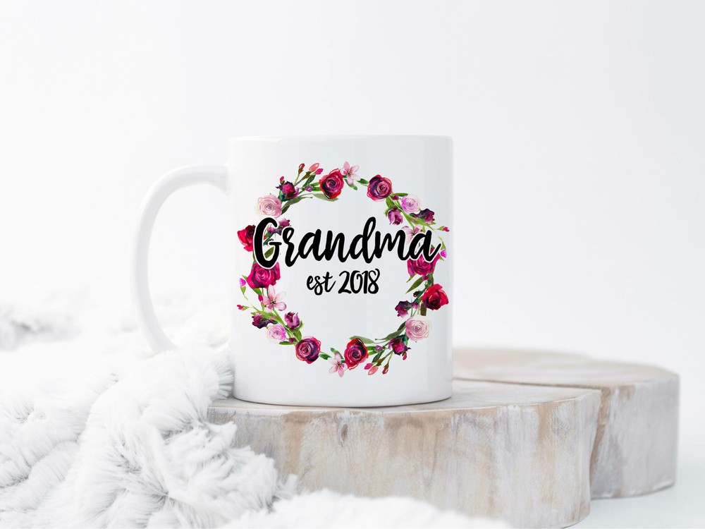 Grandma Mug Pregnancy Reveal Future Grandma New Grandma Grandma Gift New Grandma