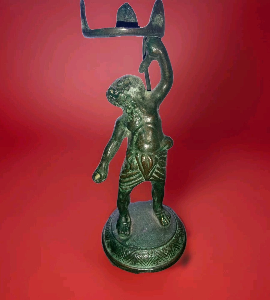 Bronze Sculpture of Silenus Greek God of Wine and Dance