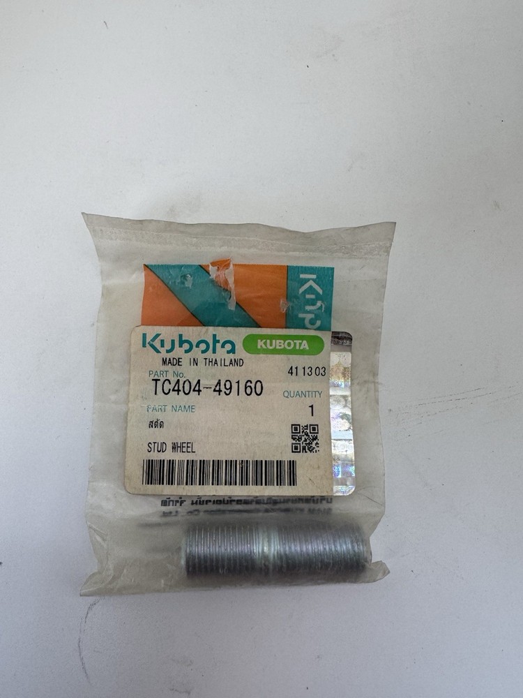 Kubota TC404-49160 Stud Wheel OEM Part Fits Kubota Tractor Equipment