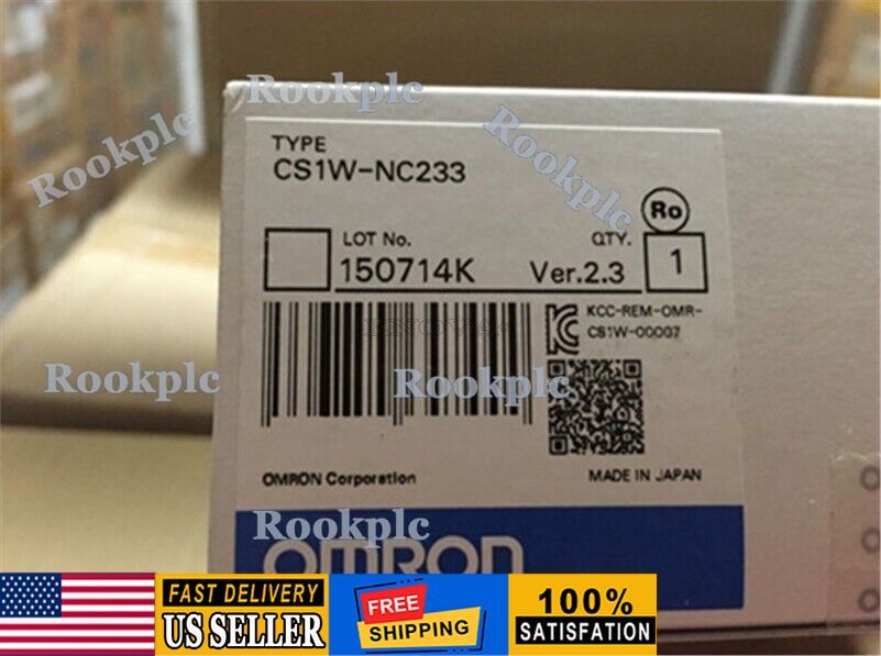 CS1W-NC233 Omron PLC New In Box Factory Sealed Spot Goods Expedited Shipping