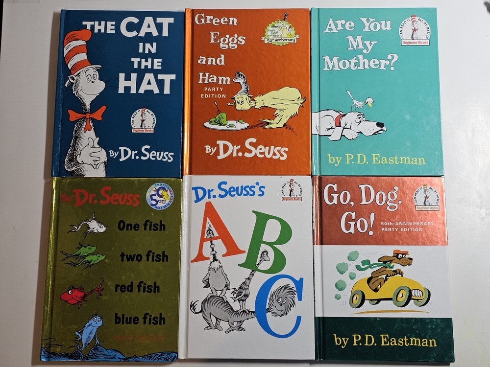 Beginner Books: Dr Seuss, P.D. Eastman Bundle, Hardcover; Best Beginner Books