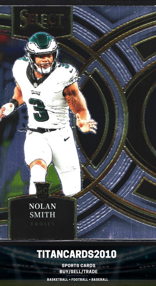 Nolan Smith 2023 Panini Select Rookie RC Philadelphia Eagles #108