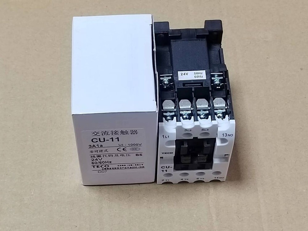 1pc New TECO CU-11 24V AC contactor