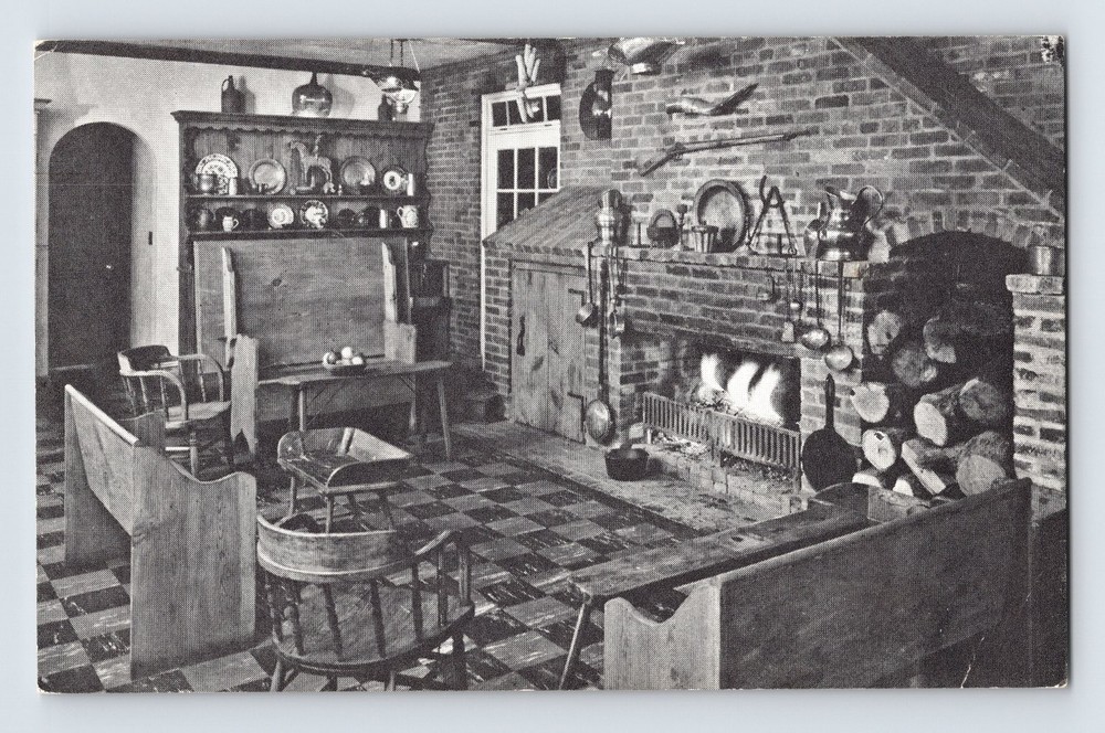 Vintage Water Gate Inn Pennsylvania Dutch Kitchen Postcard Washington DC