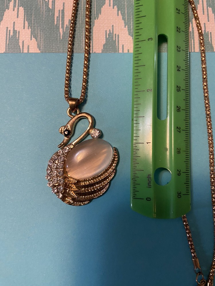 Swan Pendant Necklace