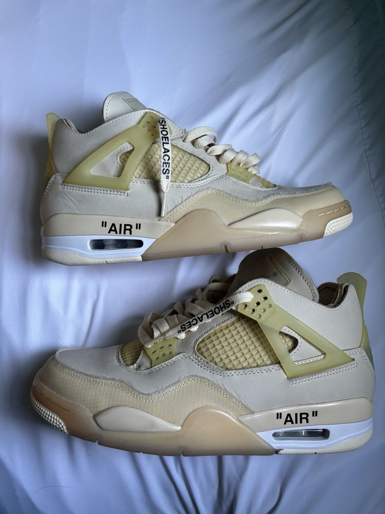 Jordan Retro 4 Off White size 11