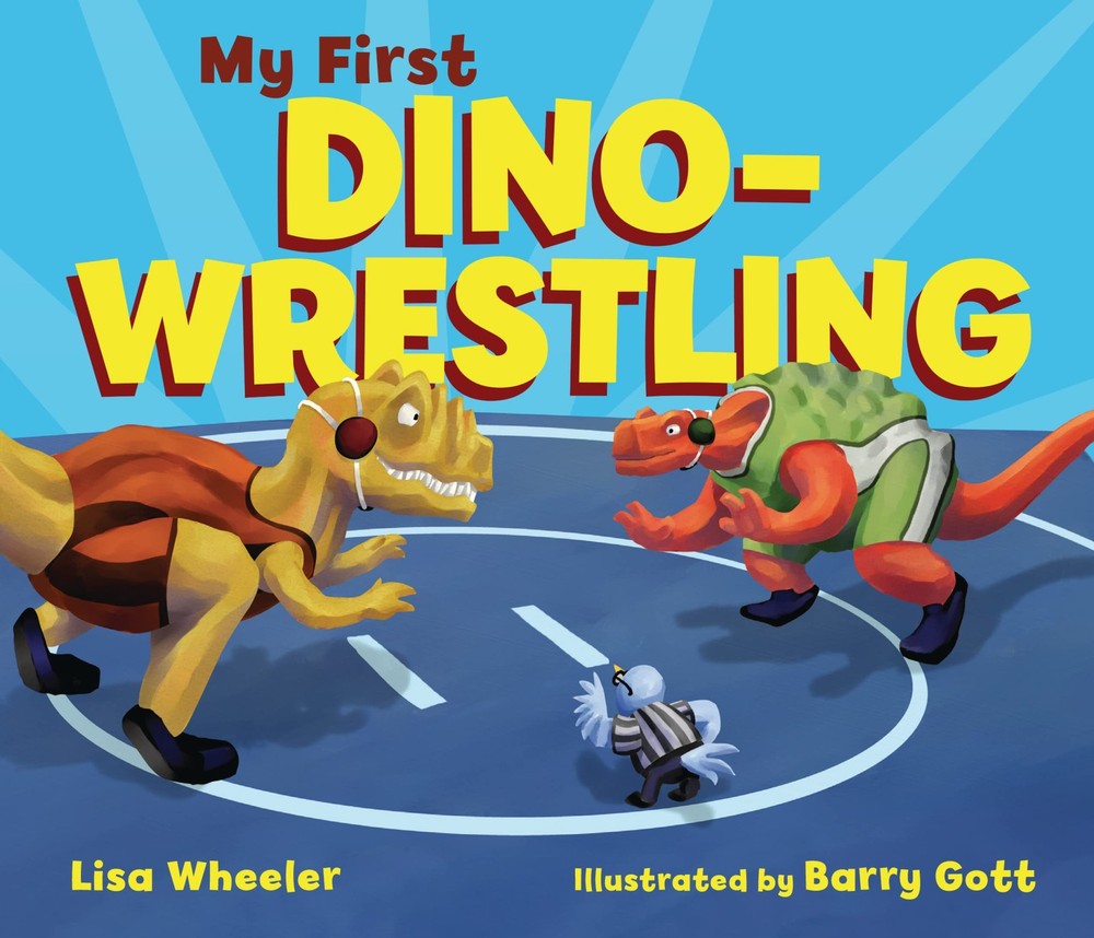 My First Dino-Wrestling (Dino Board Books) by Wheeler
