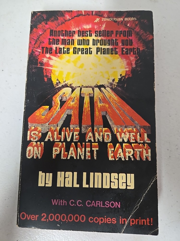 Satan Is Alive And Well On Planet Earth Hal Lindsey Paperback 1981