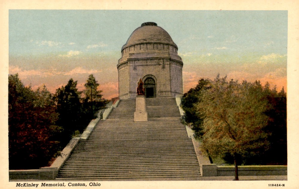 McKinley Memorial, Canton, Ohio Postcard