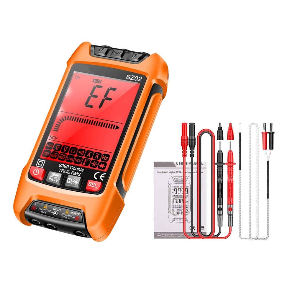 Digital Multimeter Transistor Smart Tester Auto Electrical Capacitance Meter ww