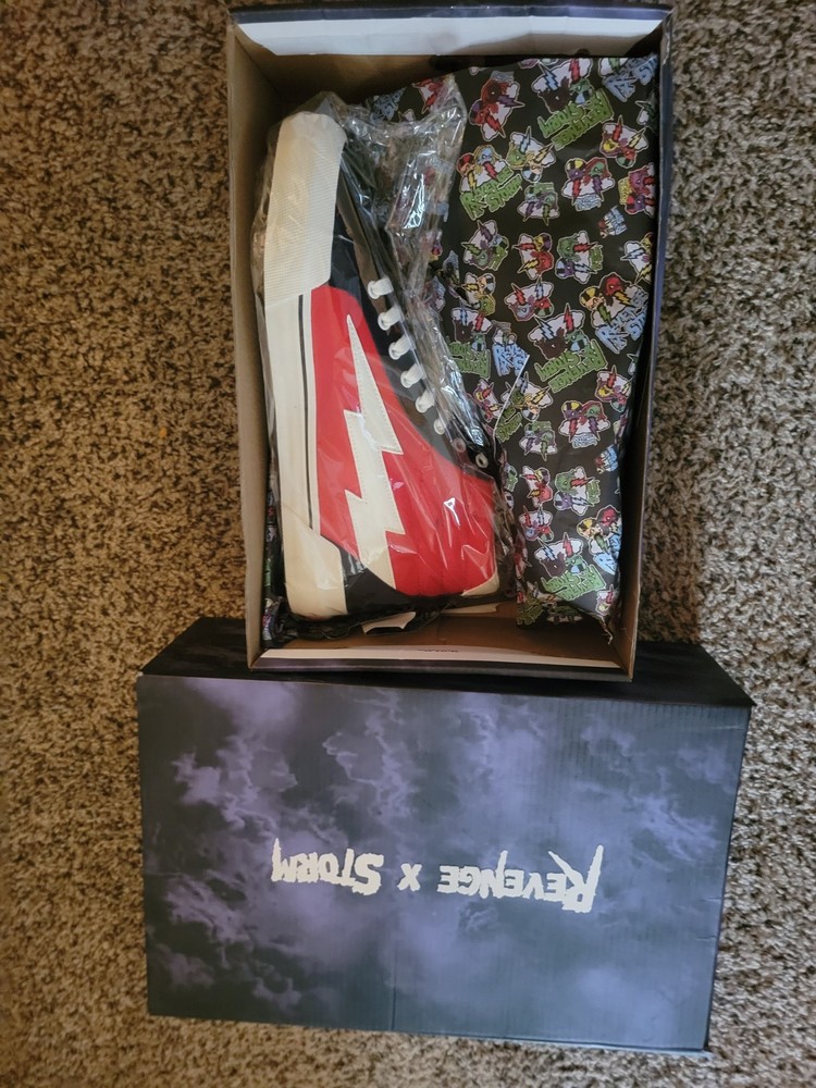 Revenge x Storm Vol. 2 Hi Top in Red Navy Size 11 Casual Trendy Sneaker
