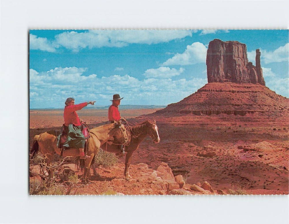 Postcard Monument Valley Arizona USA