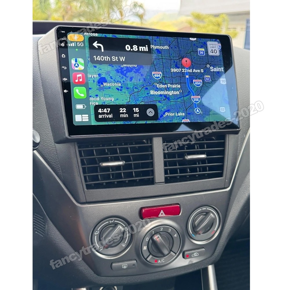 Android 14 Apple CarPlay For Subaru Forester Impreza 2009-2013 Car Stereo Radio
