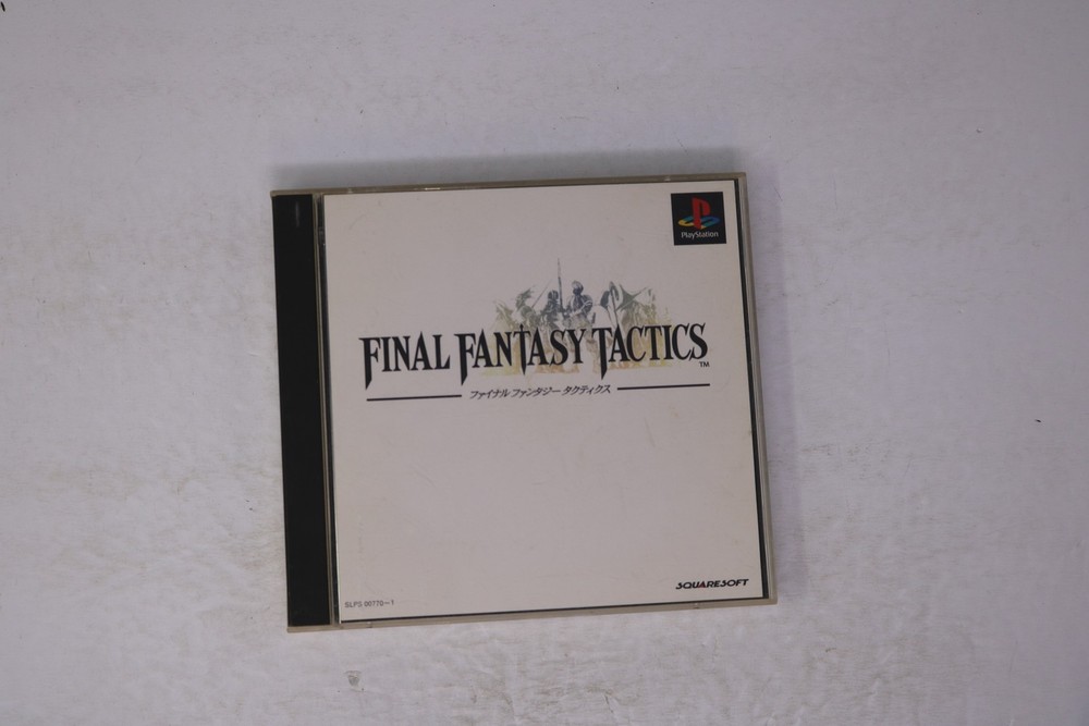 Final Fantasy Tactics (Japan) Sony PlayStation PS1 SLPS-00770 JPN