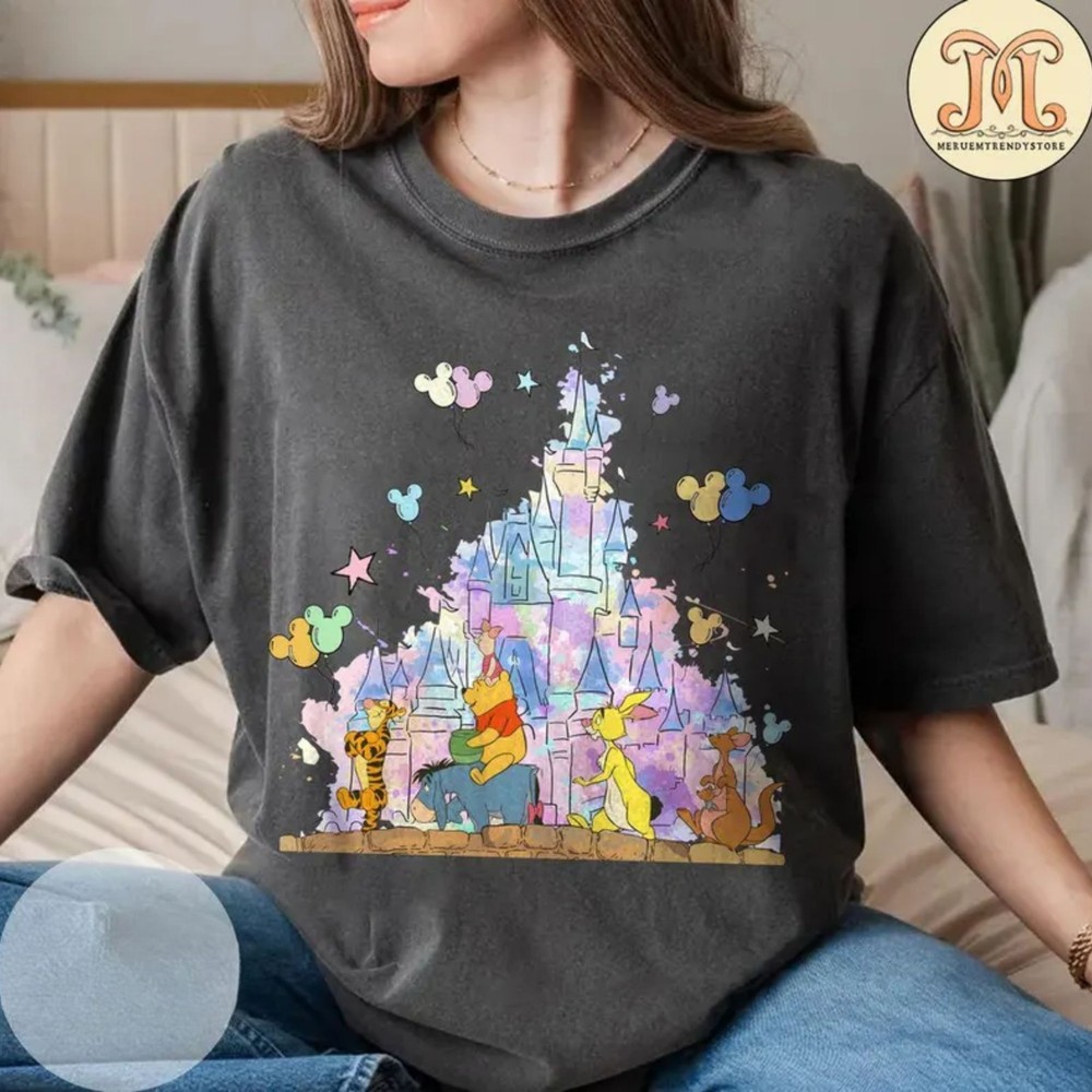 Pooh and Friends Shirt, Winnie The Pooh Shirt, Pooh Castle Shirt, Disney Pooh T-