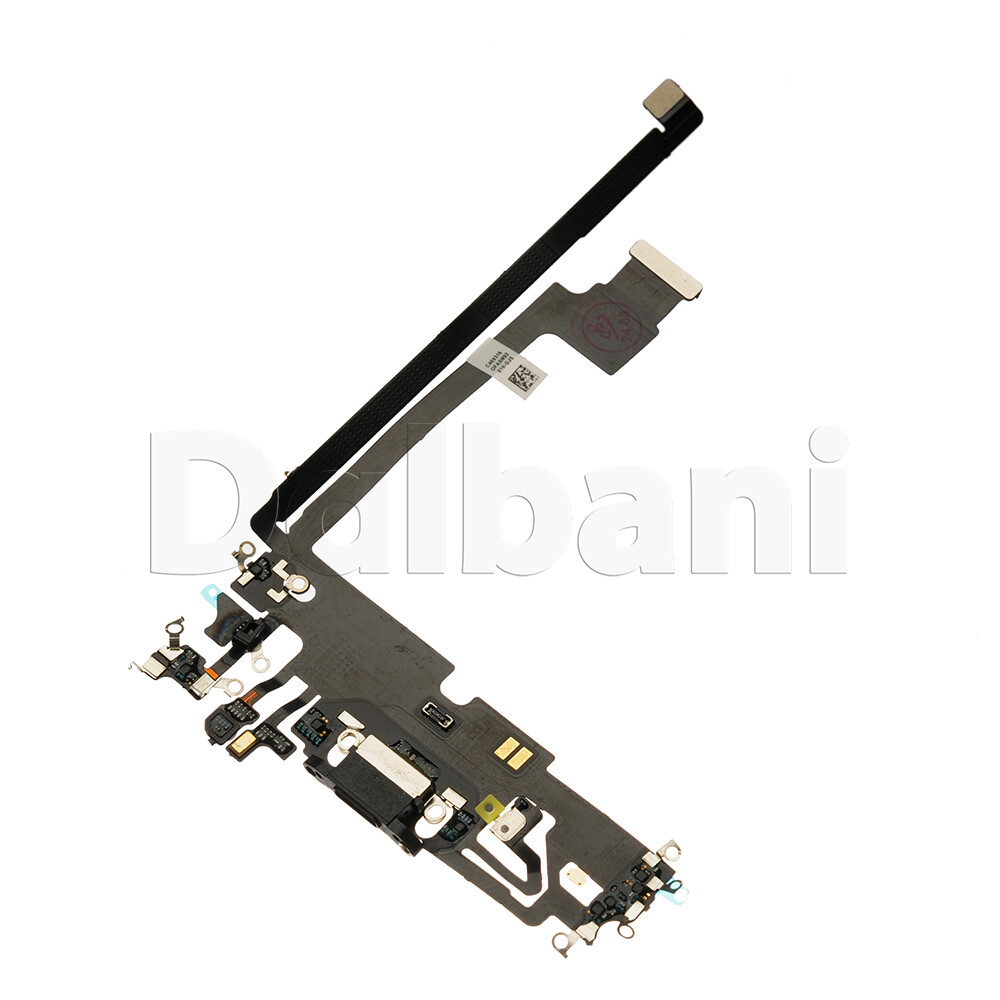 OEM Charging Port Charger Dock Mic Flex Cable For iPhone 12 ProMax Black