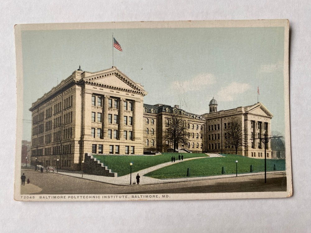 Baltimore Polytechnic Institute Baltimore, Maryland Postcard