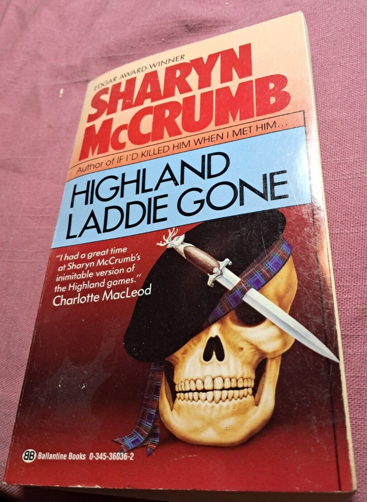 Sharyn McCrumb Highland Laddie Gone Scottish Murder Mystery paperback 1990s