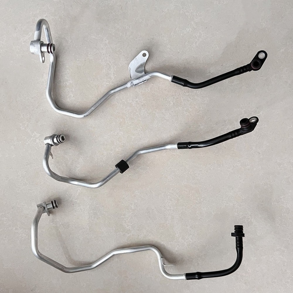 For Benz W221 CLS63 GLS550 S500 S500L Engine Turbocharger Coolant Line Kit 3PCS
