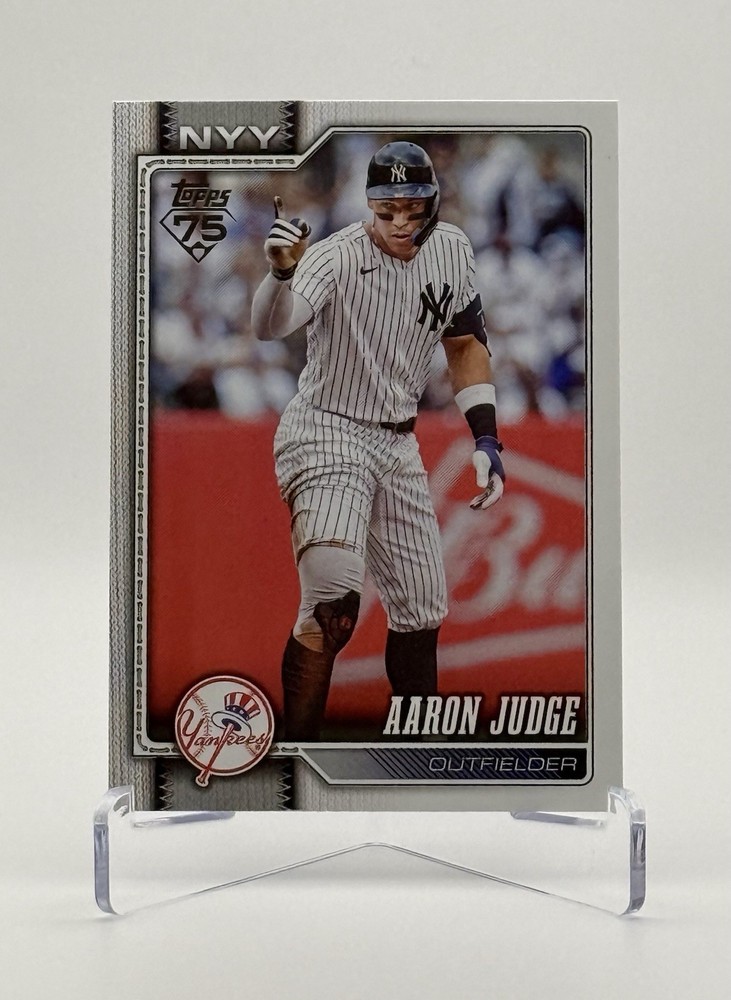 2026 Topps MLB Series 1 Aaron Judge #1 New York Yankees