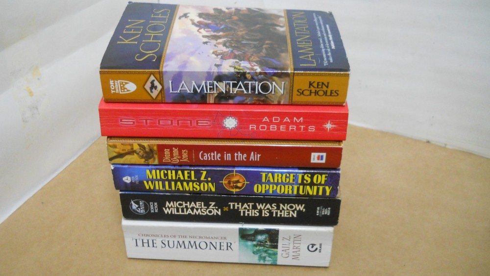 Lot of 6 Fantasy PBs ~ Ken Scholes & Others , VG ~ Fast Shipping