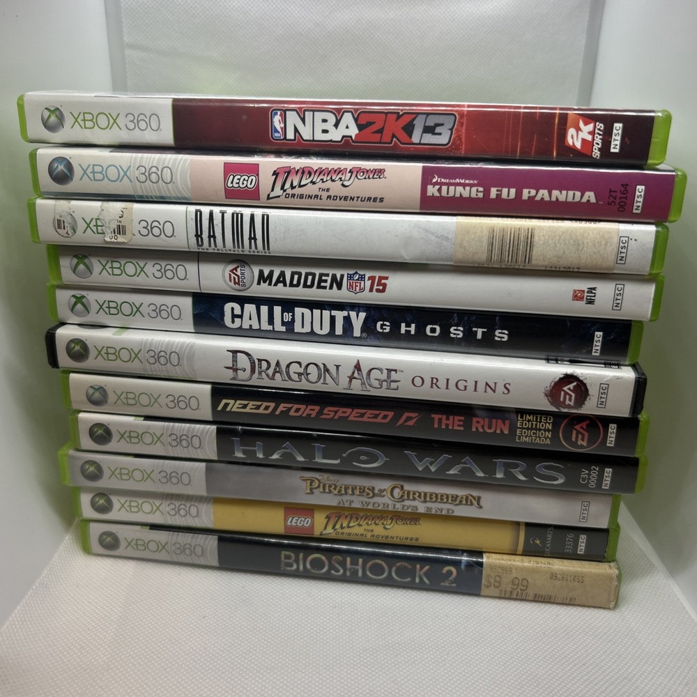 xbox 360 game lot bundle